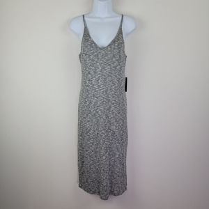 Express gray midi dress size large for summer vacation